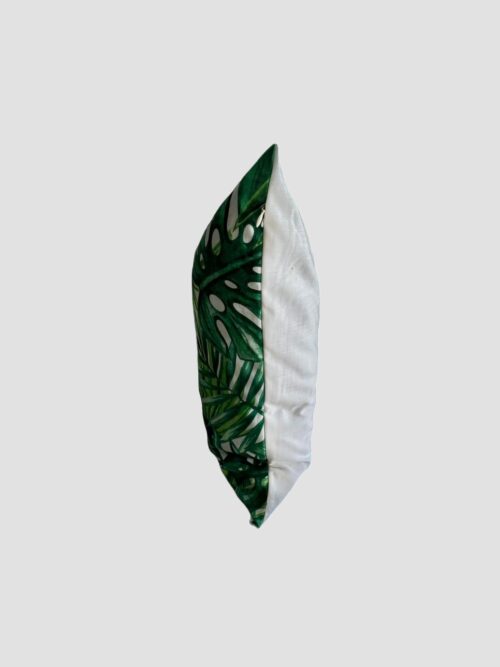 CONTEMPORARY MIAMI PALM LEAVES PILLOW COVER