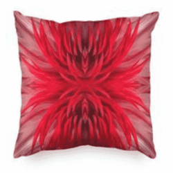 Contemporary Flamingo Feathers Pillow Cover - Christi Tasker Miami