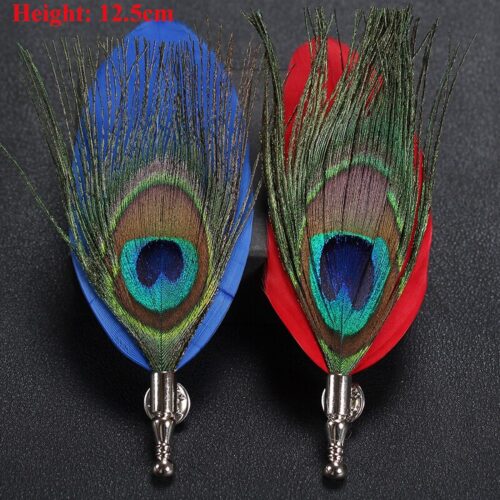 Ladies or Mens Feather Pin For Suits or Hats - Image 8