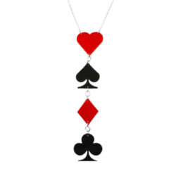 PLAYING WITH A FULL DECK| PLAYING CARDS NECKLACE