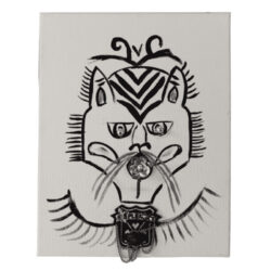 Eye of the Tiger Original Painting by Miami Artist Christi Tasker
