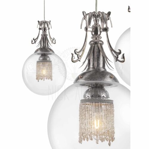Nick Alain Modern Welks Pendant Light Fixture - Image 6