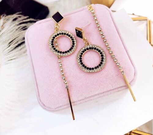 The Pendulum Swings Full Circle Jacket Back Earrings - Image 3