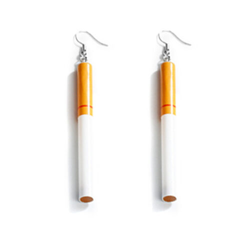 Smokin' Hot | Fun Conversational Cigarette Butt Earrings - Image 3
