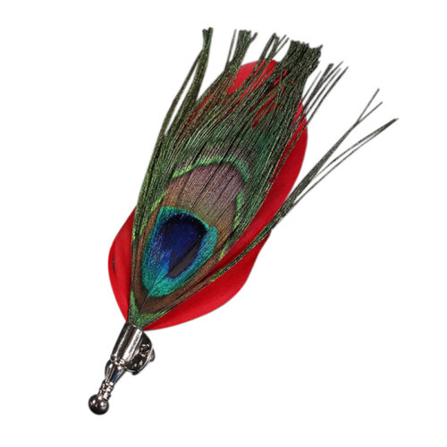 Ladies or Mens Feather Pin For Suits or Hats - Image 3
