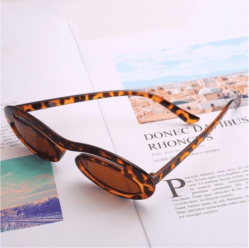 Cat Eye Tortoiseshell Sunglasses - Image 4