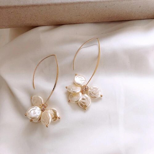 Wild Pearl Earrings -#1 Most Beautiful - Image 4