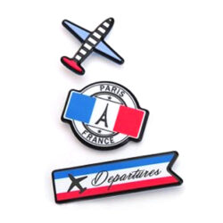 Bag Tags & Fun Flights Pin Set | Gifts for Travelers