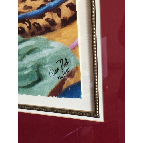 "Monkey With Banana" Contemporary Anthropomorphic Limited Edition Print by Dan Poole, Framed - Image 6