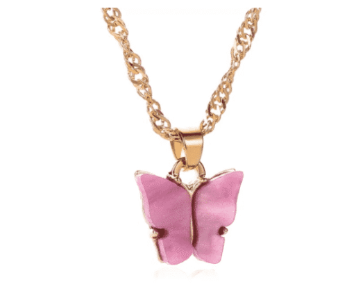 Colorful Butterfly Necklaces - Image 3