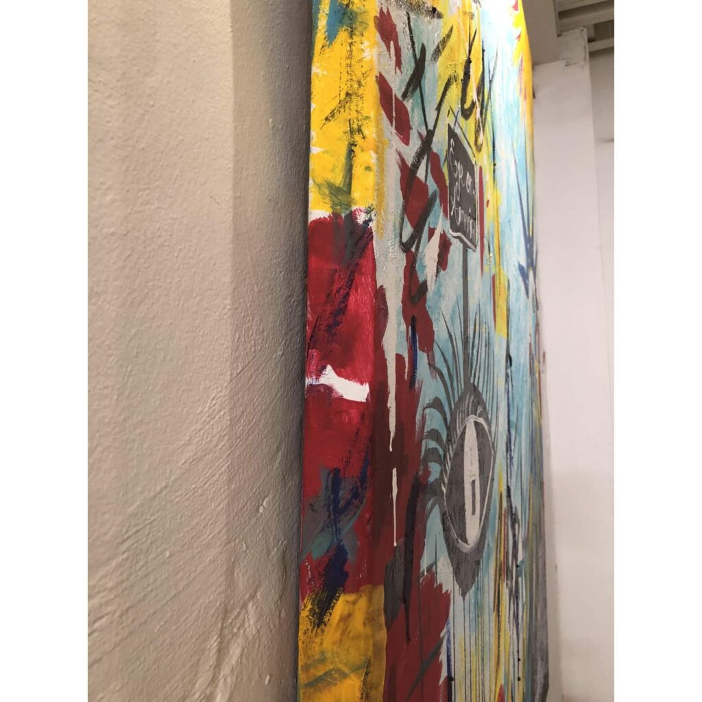Eye on America Painting by American Artist