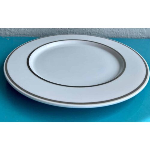 1970s Designer Bob Van Allen for Mikasa Colorations Saturn Dinner & Salad Plate Set - 20 Pieces - Image 11