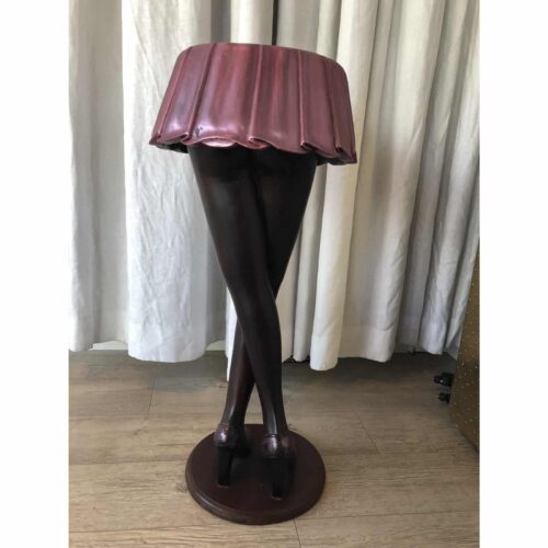 Solid Mahogany Pink Lady Legs Table - Image 4