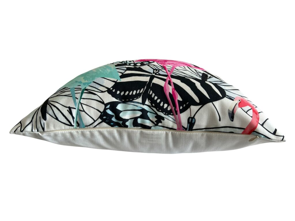 tropical animal pillow cover