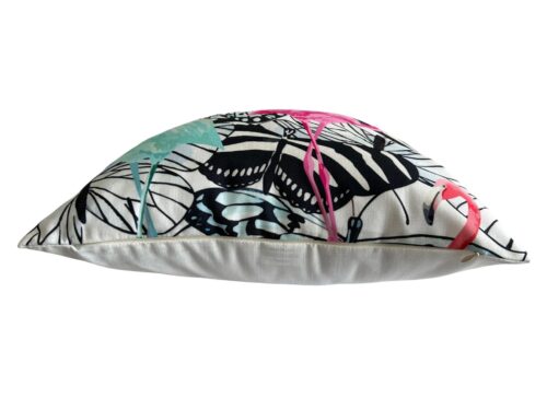 Contemporary It’s a Jungle Out There Tropical Animal Pillow Cover - Image 2