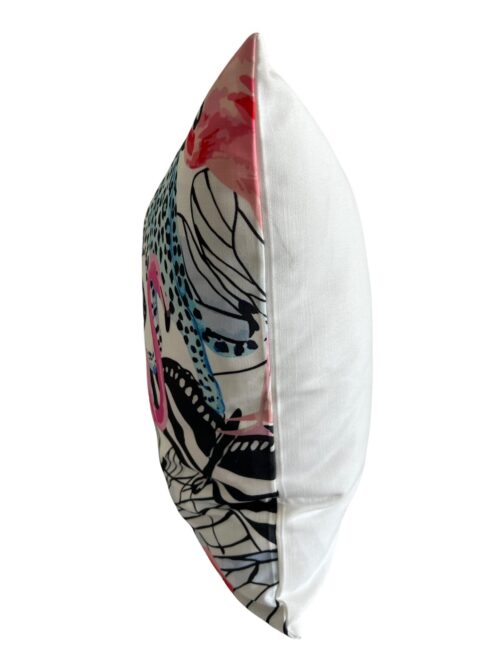 Contemporary It’s a Jungle Out There Tropical Animal Pillow Cover - Image 5