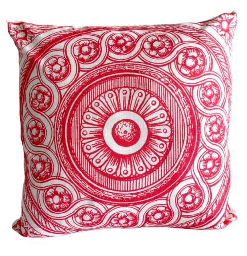 Contemporary Vizcaya Circle Filigree Medallion Pillow Cover - Image 11