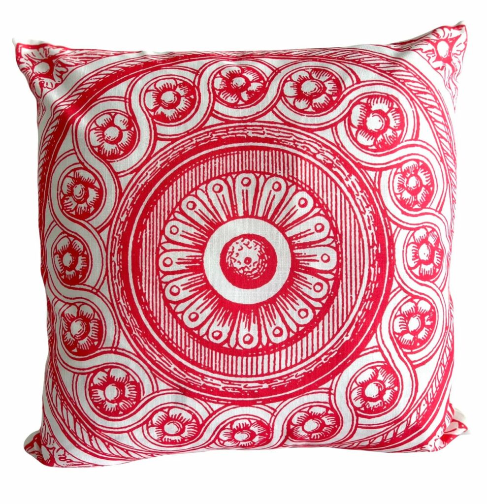 pink pillow cover