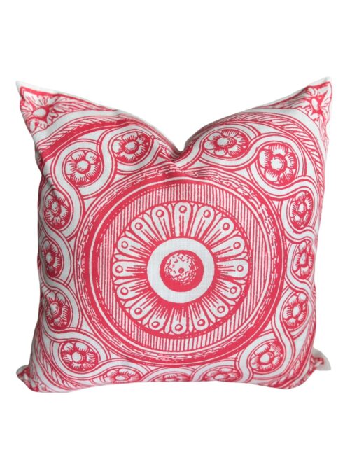 Contemporary Vizcaya Circle Filigree Medallion Pillow Cover - Image 10