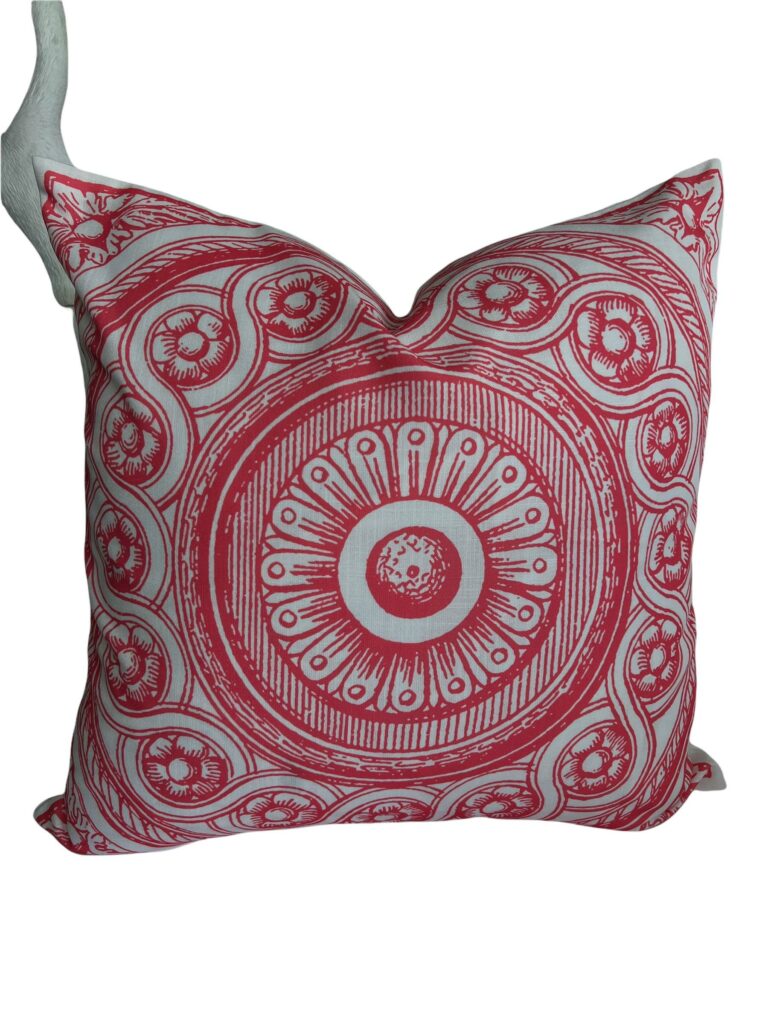 pink pillow cover