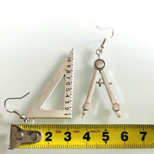 Square & Compass | Earrings For Designers - Image 11