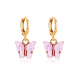 COLORFUL BUTTERFLY EARRINGS