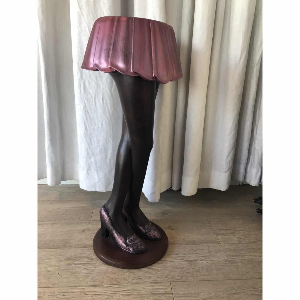 Solid Mahogany Pink Lady Legs Table