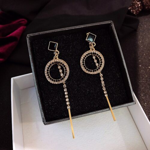 The Pendulum Swings Full Circle Jacket Back Earrings - Image 6