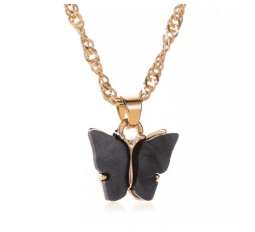 COLORFUL BUTTERFLY NECKLACES