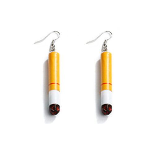 Smokin' Hot | Fun Conversational Cigarette Butt Earrings - Image 2