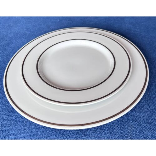 1970s Designer Bob Van Allen for Mikasa Colorations Saturn Dinner & Salad Plate Set - 20 Pieces - Image 12