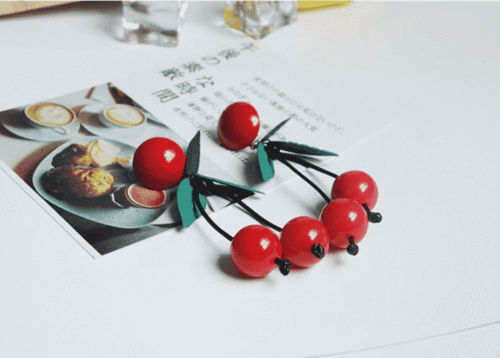 Life Is A Bowl of Cherries | Dangle Cherry Earrings - Image 5
