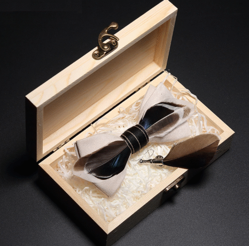 Handmade Feather Bow Ties | Pheasant, Dominecker, Peacock + - Image 10