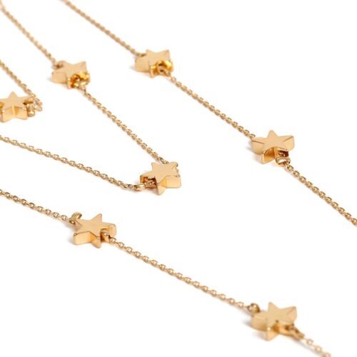 Hello ROCKstars | Long Star Necklace Multilayered - Image 2