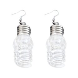 Light's On | Clear Edison Light Bulb Earrings