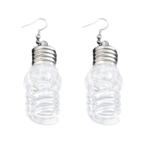 Light's On | Clear Edison Light Bulb Earrings