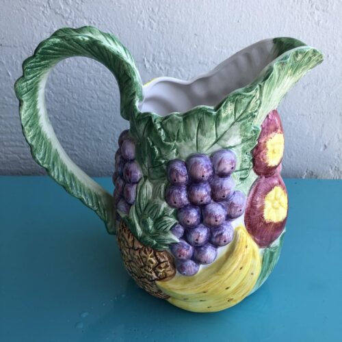 Vintage 1988 Fitz and Floyd Calypso Fruit Pitcher - Image 5