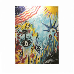 Eye on America Painting by American Artist