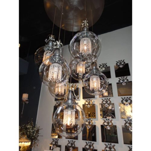 Nick Alain Modern Welks Pendant Light Fixture - Image 3