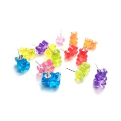 Gummy Bear Stud Earrings
