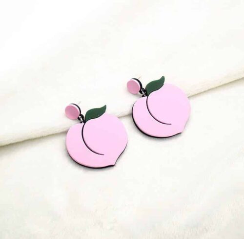 Pinky Georgia Peach Earrings - Image 2