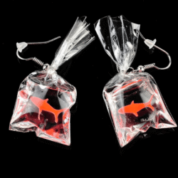 Coral Conservation Acrylic Earrings | Let's Build Our Fish a New Coral Home