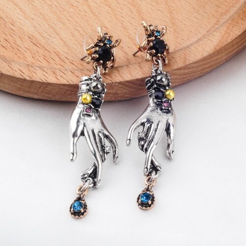 The #1 Magic Hands Earrings, Beautiful Hands Down, Artistic Hand Earrings, Harry Potter Inspired Earrings - Image 3