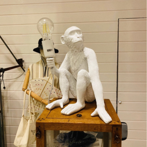Hanging Monkey Wall Sconce - Image 13