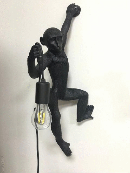 Hanging Monkey Wall Sconce - Image 11