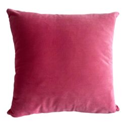 Contemporary Bubble Gum Pink Pillow Cover Performance Fabric Christi Tasker Miami
