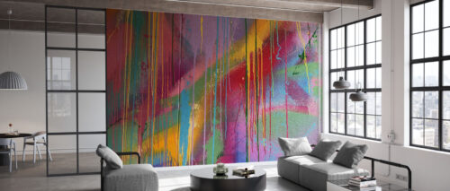 Colorful Wall Graffiti - Image 2