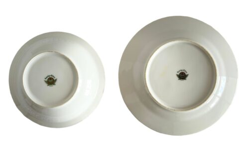 1950s Vintage Roselyn China Dogwood Floral Pattern Japan Small Dessert Berry Bowl & Bread Plate Set- 2 Pieces - Image 2