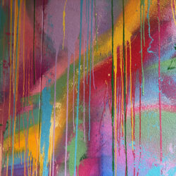 Colorful Wall Graffiti