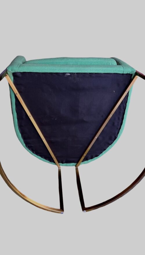 Christi Tasker Miami Kelly Green Performance Fabric Barrel Chair - Image 6